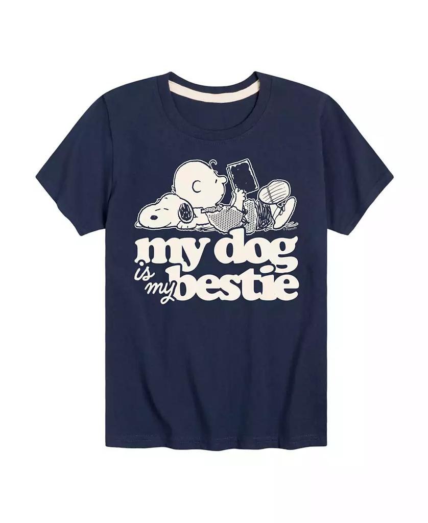 Hybrid Big Boys My Dog Is My Bestie Graphic Tee