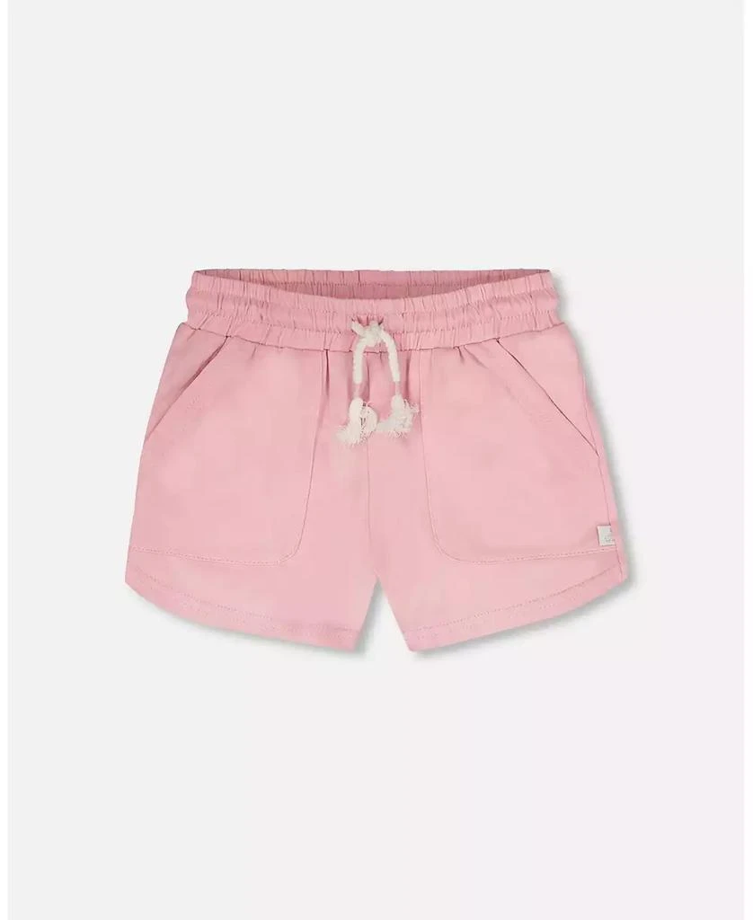 Deux par Deux Toddler Girls Cotton Jersey Shorts