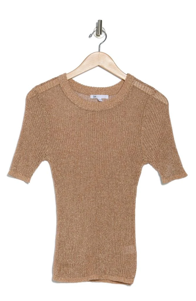 DR2 by Daniel Rainn Short Sleeve Ribbed Sweater 3