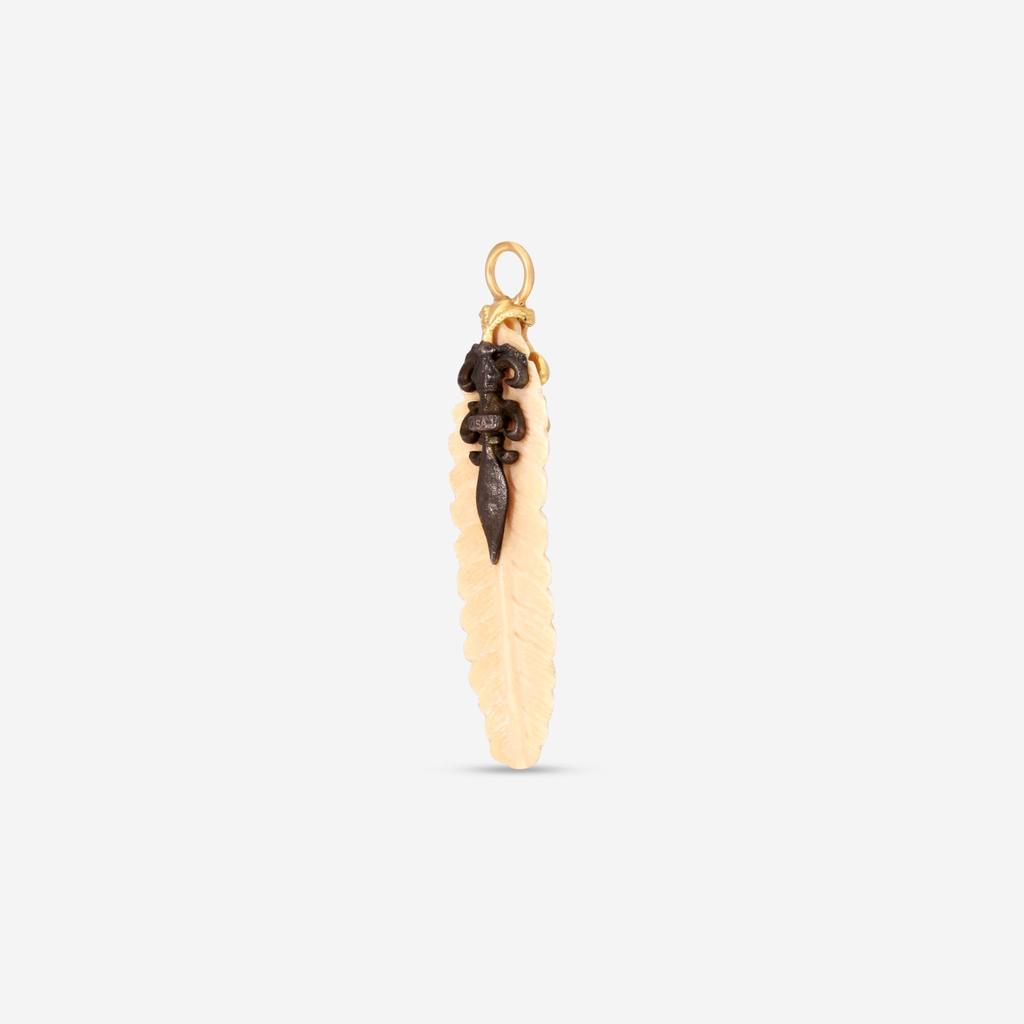 Armenta Armenta Old World Sterling Silver & Yellow Gold Charm 17905