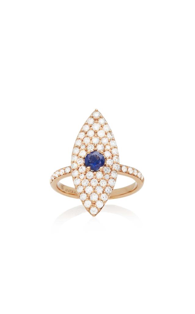 Anita Ko Anita Ko - 18K Gold; Diamond and Sapphire Ring - Gold - US 7 - Moda Operandi - Gifts For Her