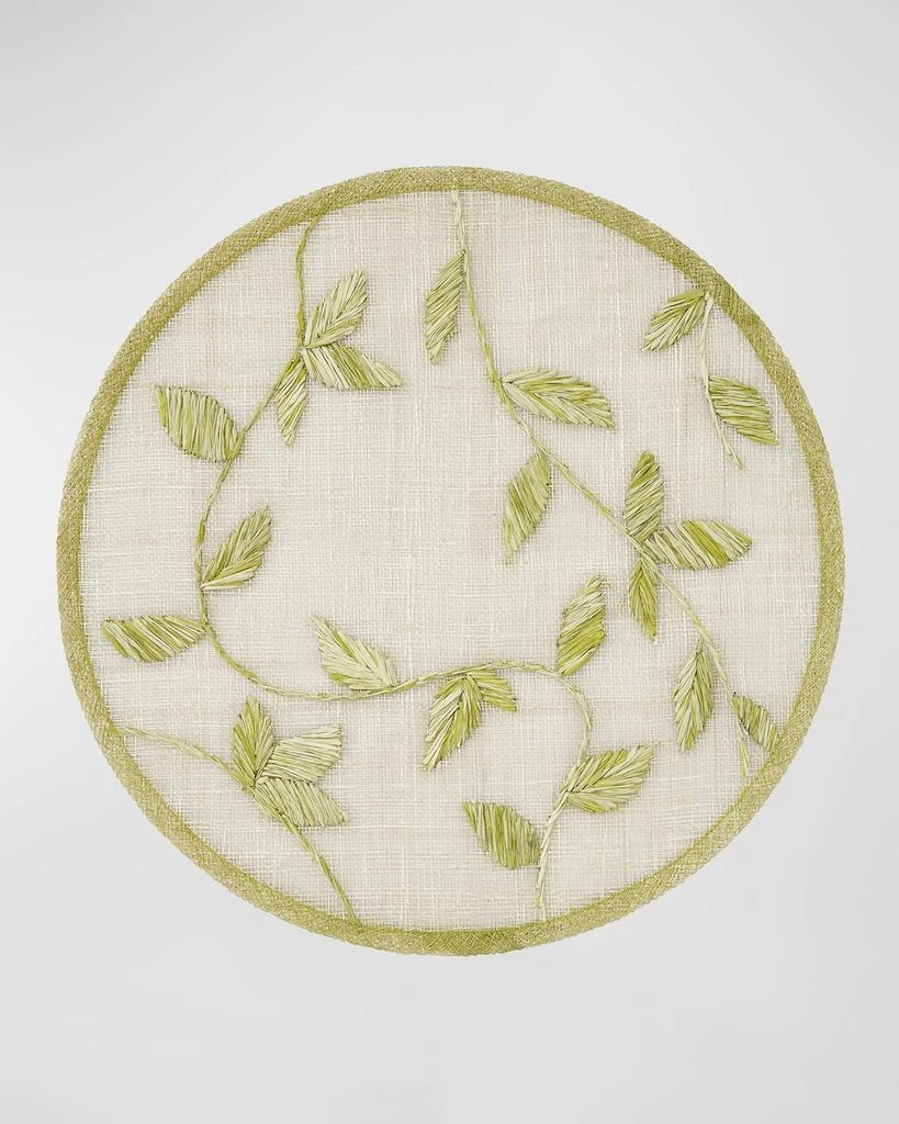 Joanna Buchanan Straw Leaf Placemats, Set of 4