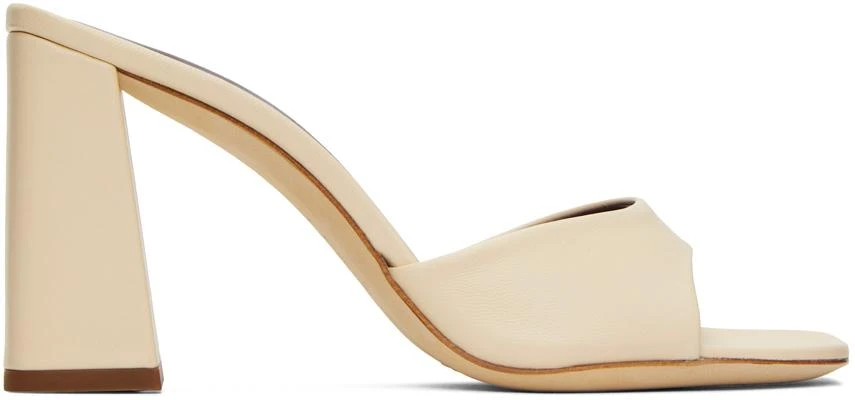 Staud Off-White Sloane Heels 1