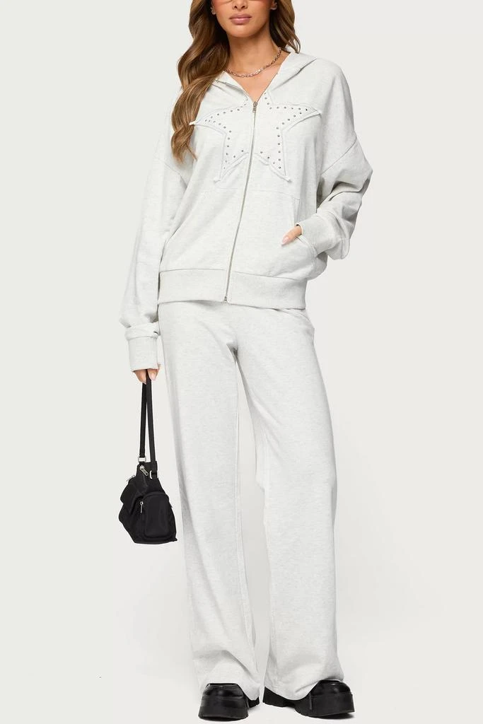 Edikted Edikted Briela Star Studded Sweatpants 1