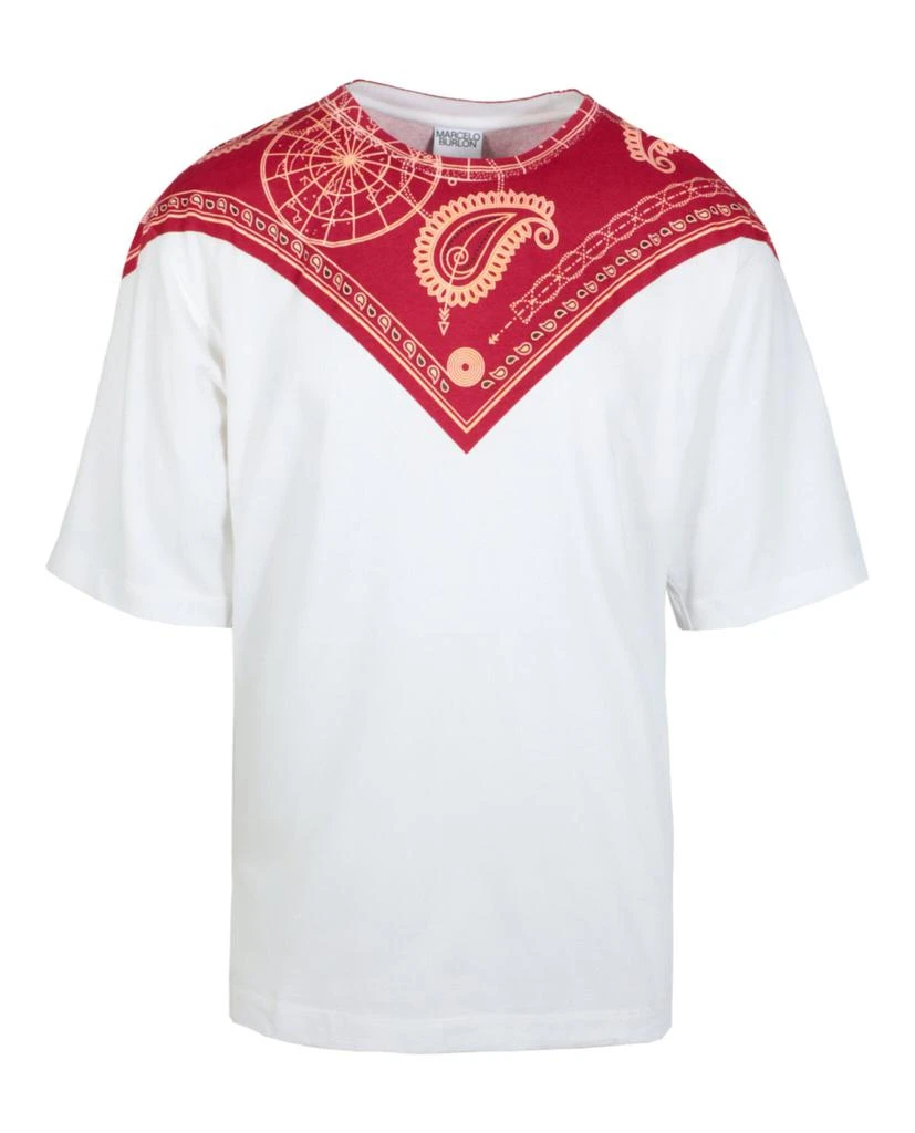 Marcelo Burlon Bandana Over T-Shirt 1