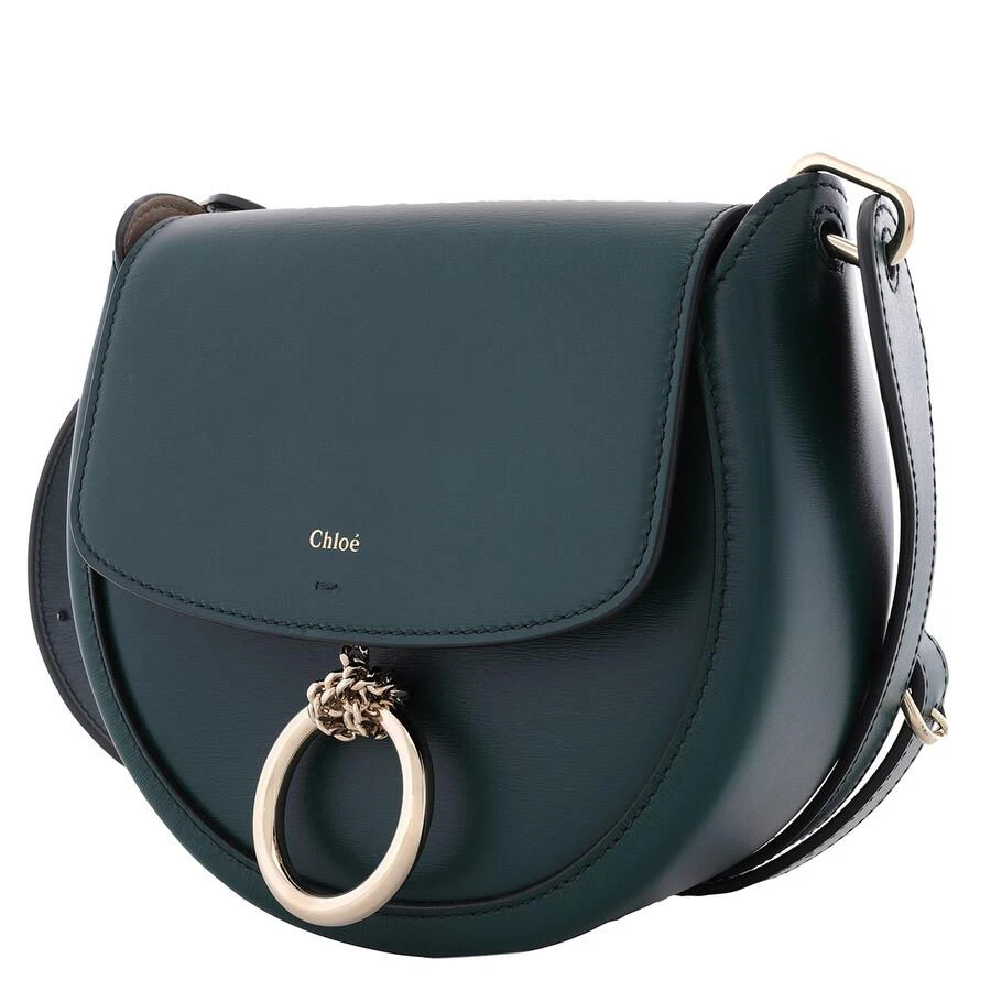 Chloé Chloe Ladies Marble Green Arlene Leather Crossbody Bag 3