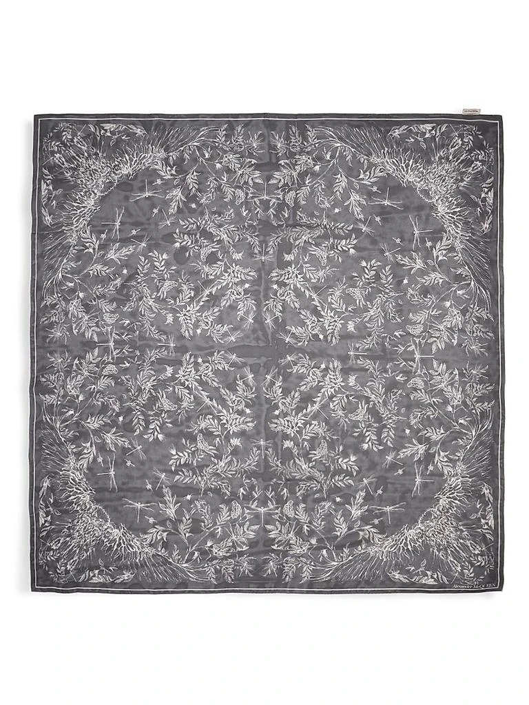 Alexander McQueen Eagle Flight Silk Scarf 2