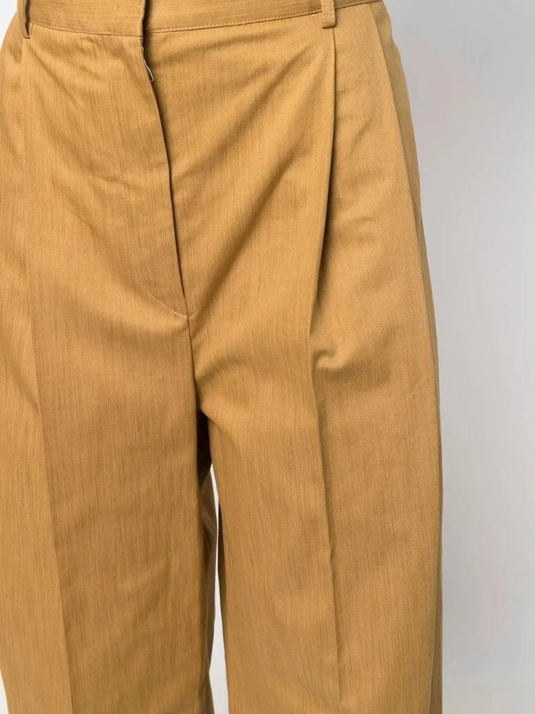 Salvatore Ferragamo Ferragamo High-Waisted Wide Leg Trousers 137628752129 1