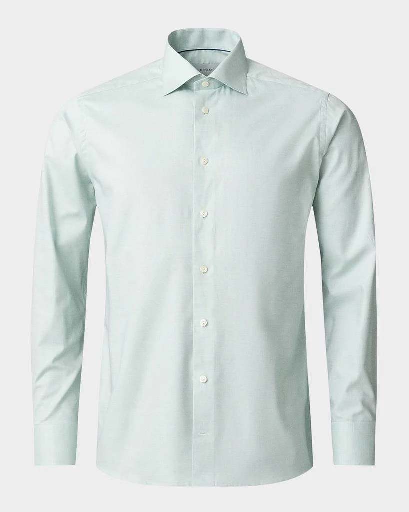 slim fit dress slacks Twill Tuxedo Shirt- Contemporary Fit – John Craig main image 0