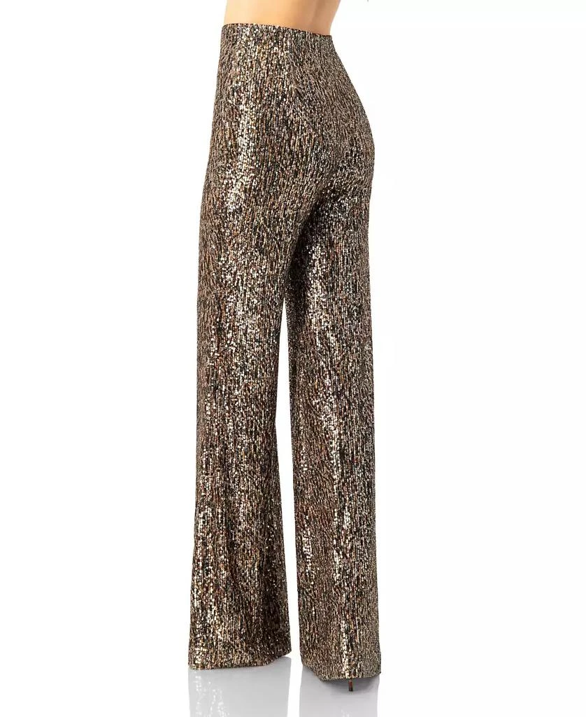 Ivonne Women
s Sequin Flared Trousers 2