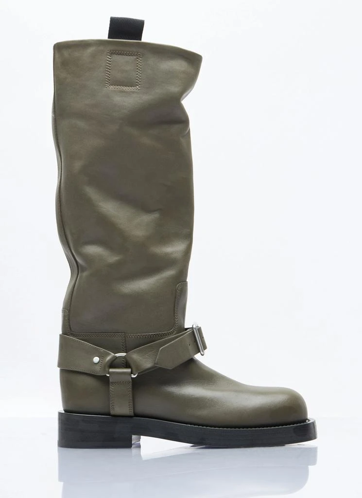 Burberry Leather Saddle High Boots 1