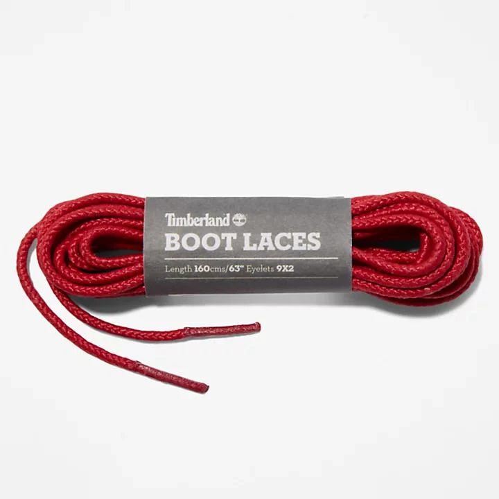 Timberland 160cm/63" Replacement Boot Laces in Red 1