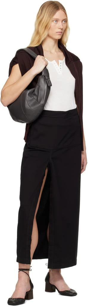 Lemaire Gray Fortune Croissant Bag 4