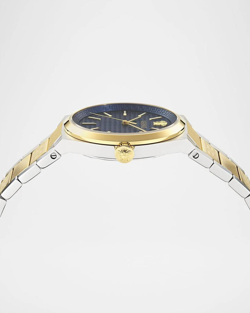 Versace V-Auria 39MM Two Tone Bracelet Watch 3