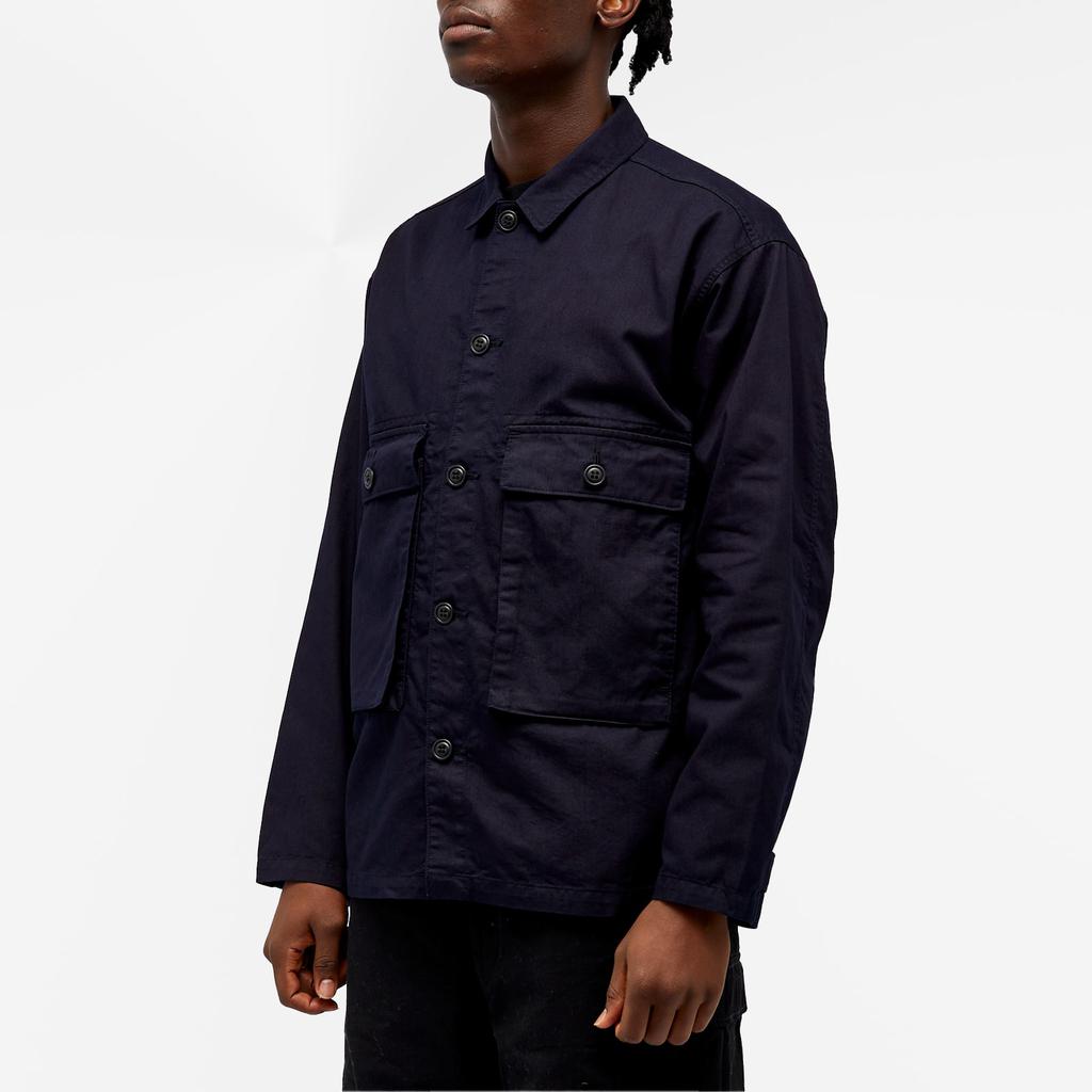 Blue Blue Japan Blue Blue Japan Nylon Fatigue Overshirt