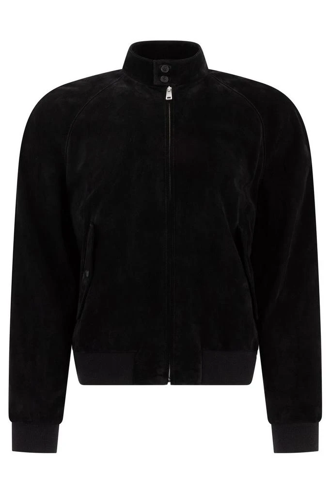 Prada Prada Zip-Up Bomber Jacket 1