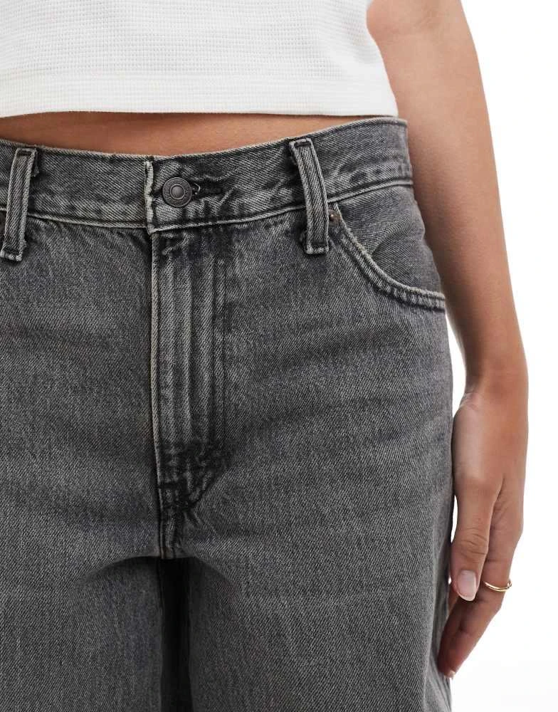 Levi's Levi's baggy dad jeans in washed black 5