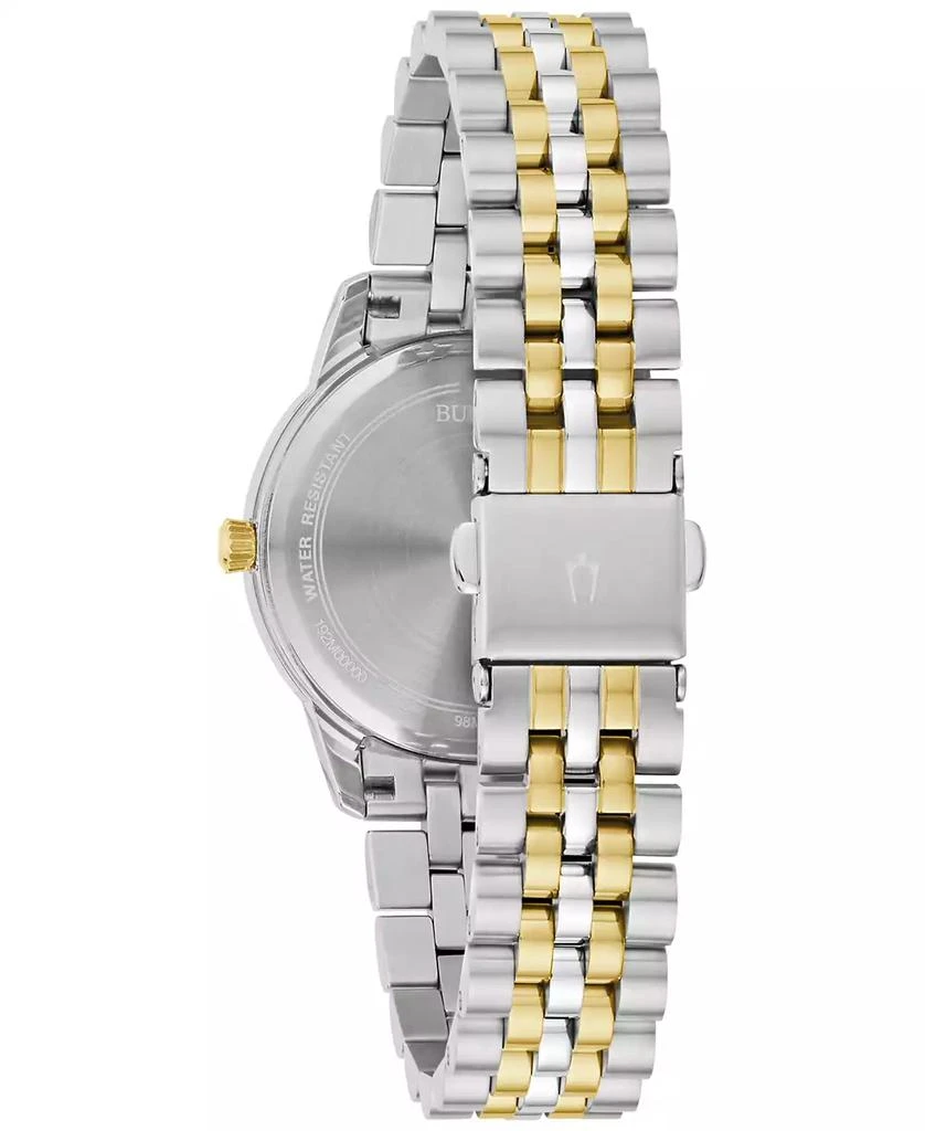 Bulova Women's Classic Two-Tone Stainless Steel Bracelet Watch 32mm, Created for Macy's 3