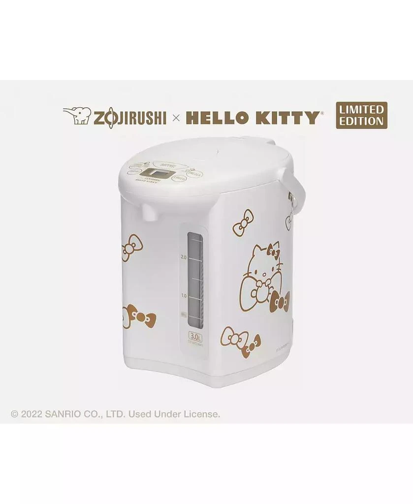 Zojirushi CD-WCC30KTWA Micom Water Boiler & Warmer, Hello Kitty Collection,White,3.0-Liter 3