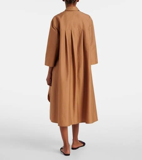 Max Mara Sella cotton-blend shirt dress 3