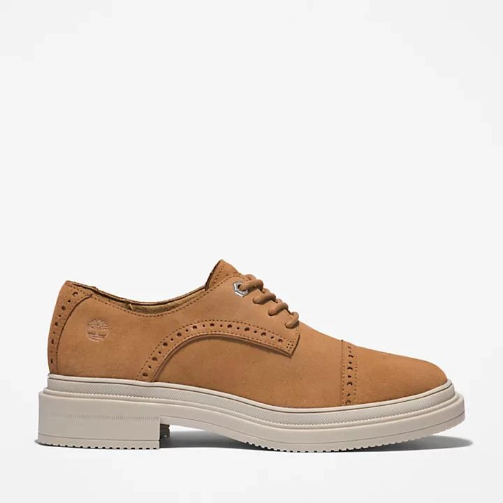 Timberland Lisbon Lane Brogue Oxford Shoe for Women in Beige 1