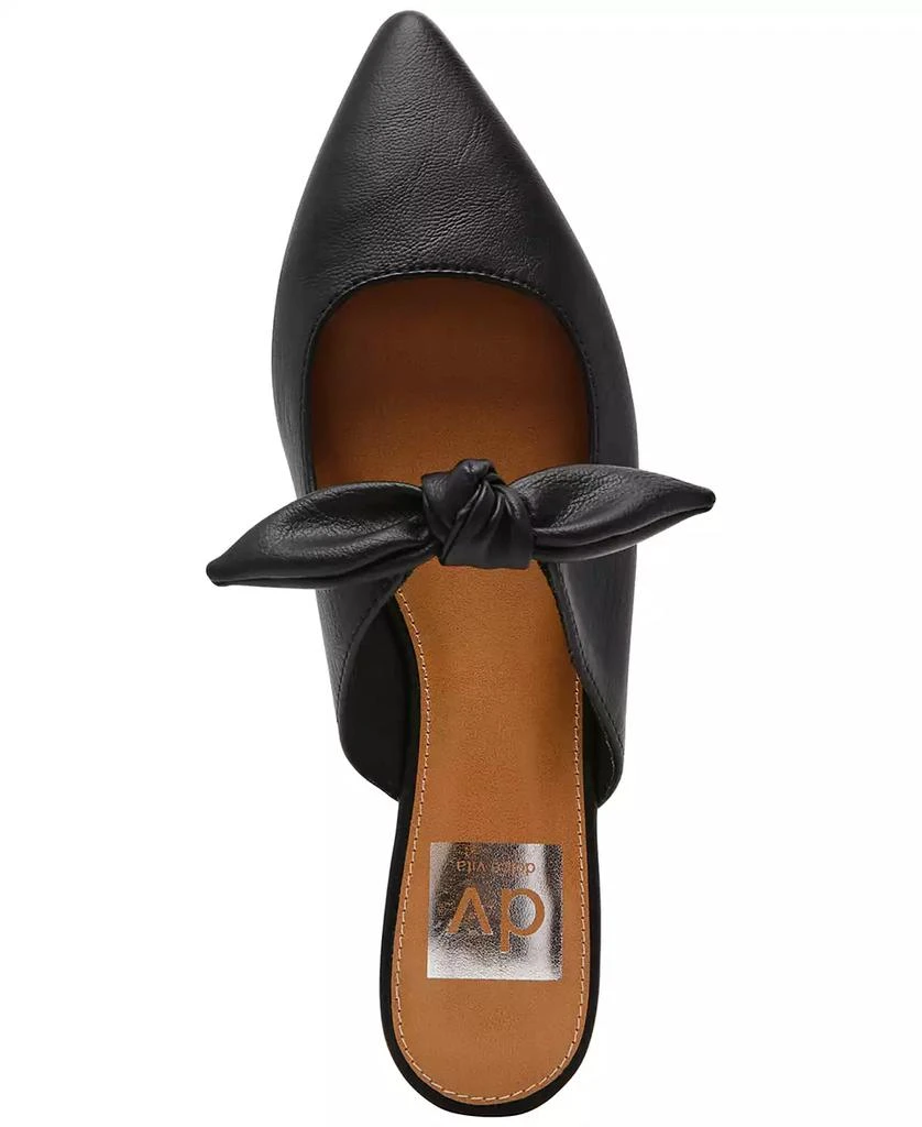 DV Dolce Vita Women's Christian Bow Knot Mule Slide Flats 4