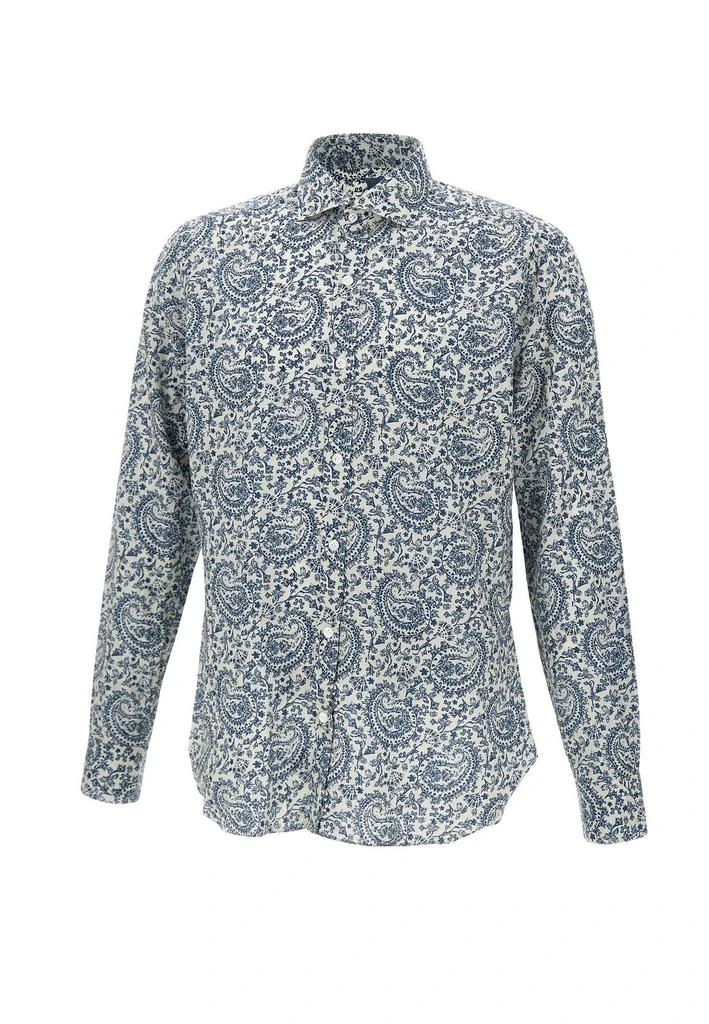 BARBA Barba Paisley Print Long Sleeve Shirt 1
