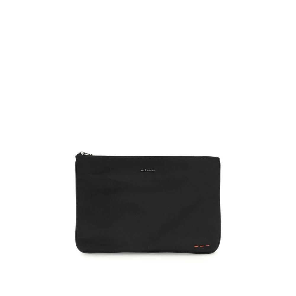 Kiton Nylon Clutch Men
s Bag