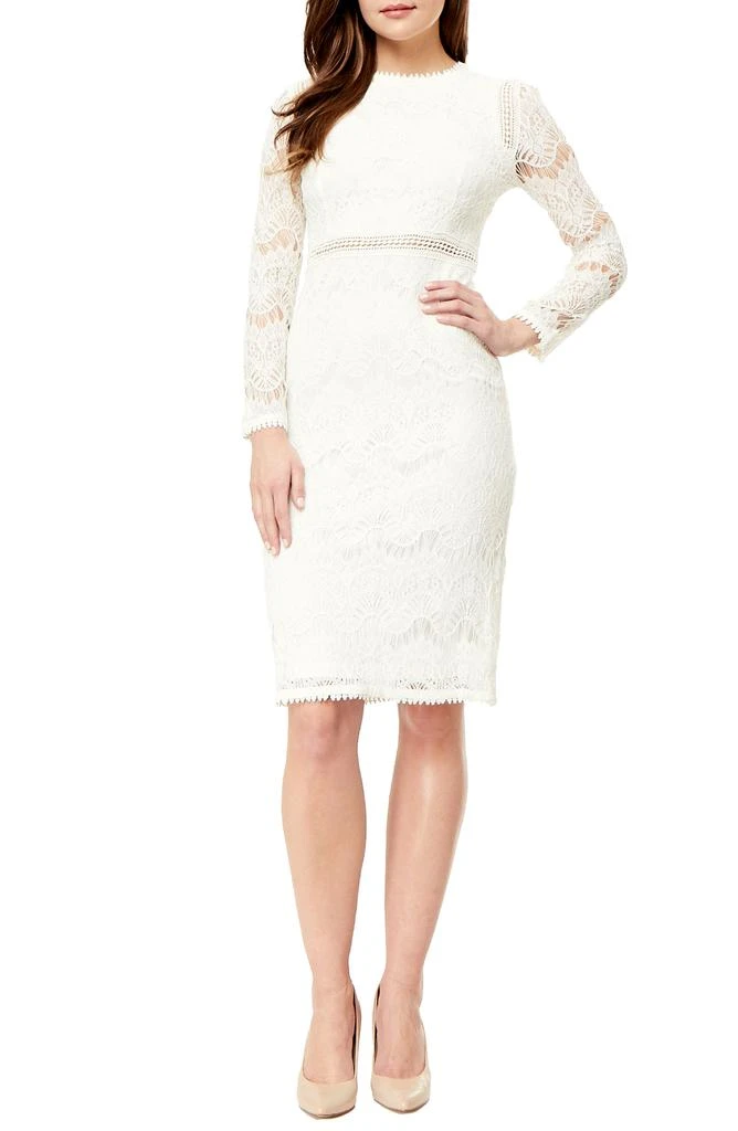 Love by Design Lace Long Sleeve Midi Dress 1