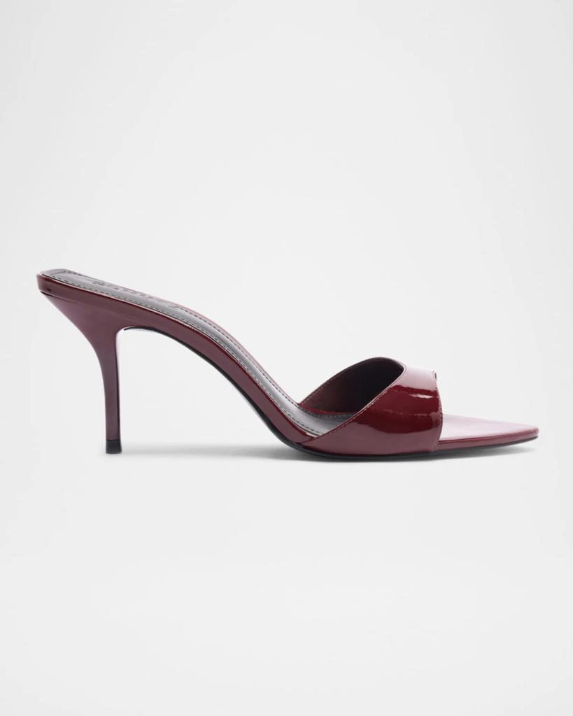 Schutz Elodie Patent Stiletto Mule Sandals 1
