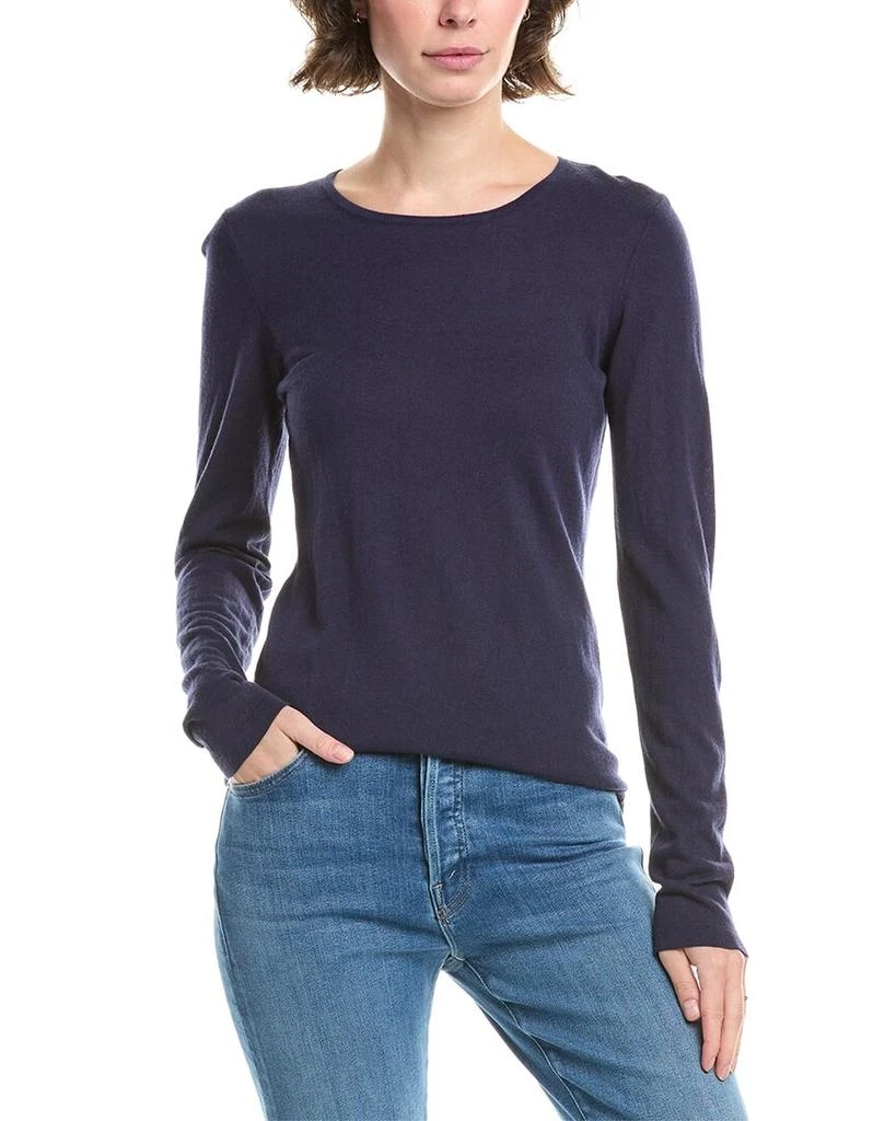 FORTE_FORTE Crewneck Silk
Cashmere-Blend Sweater