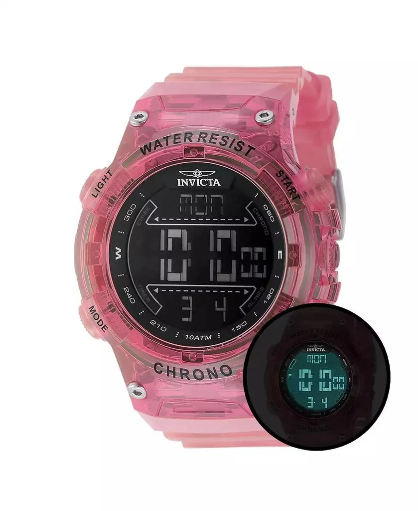 Invicta Men's 49047 Invicta Racing Digital GMT/Alarm Black Dial Watch 3