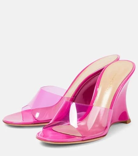 Gianvito Rossi PVC and leather sandals 5