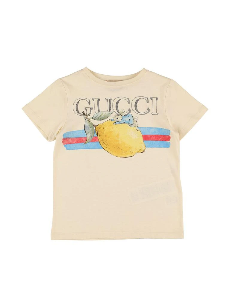 Gucci Peter Rabbit Cotton Jersey T-shirt 1
