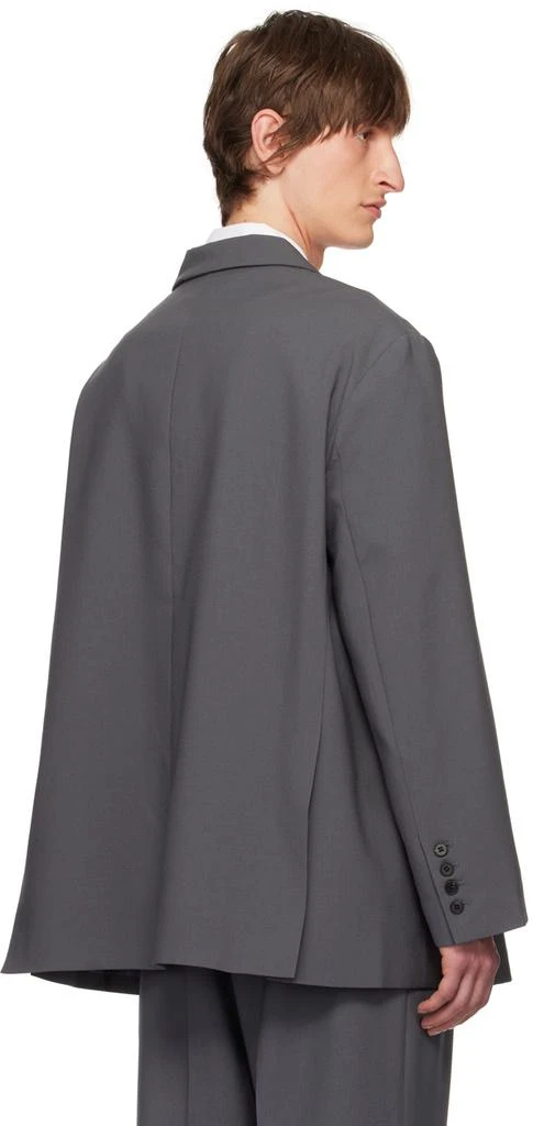 The Frankie Shop Gray Beo Blazer 3