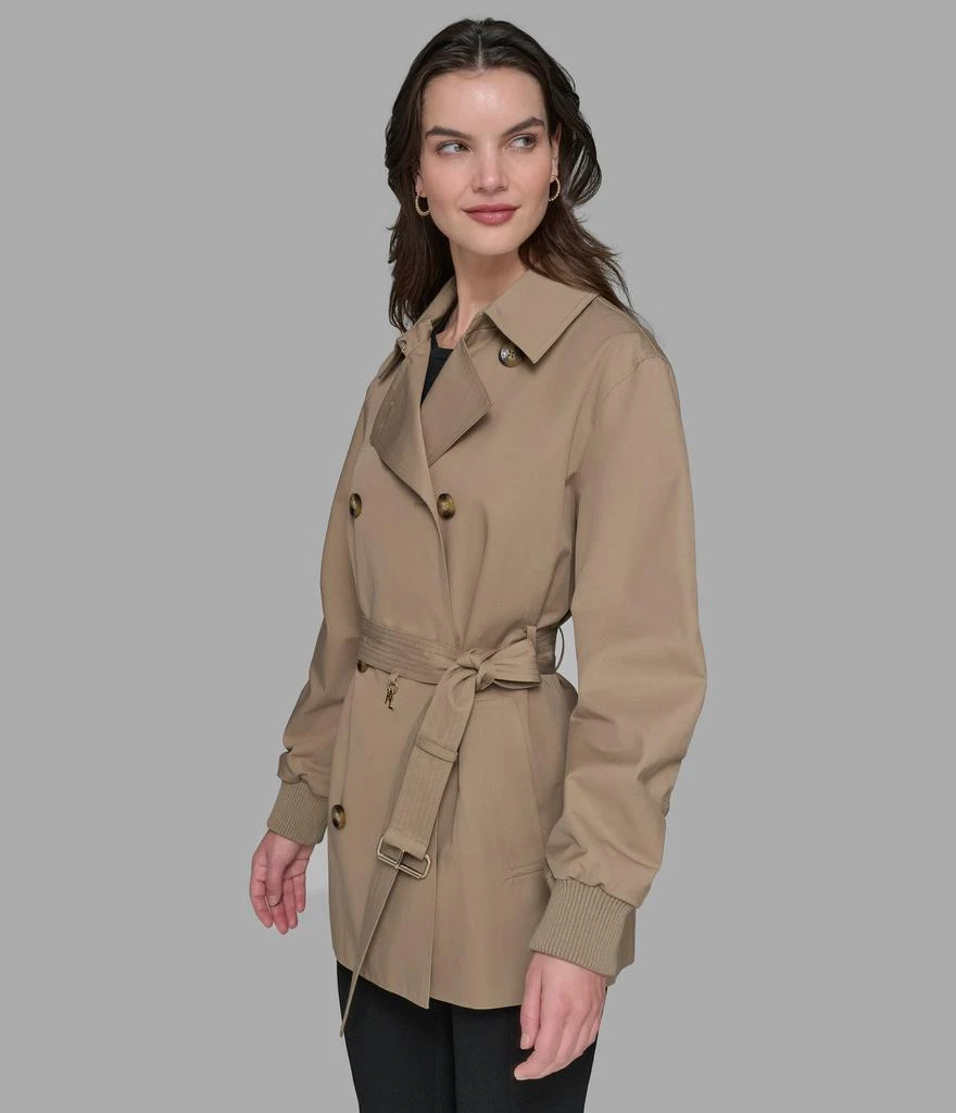 Karl Lagerfeld Paris SHORT BELTED TRENCH 4