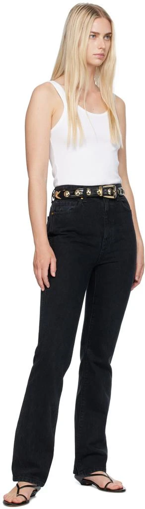 Khaite Black 'The Benny' Belt 3