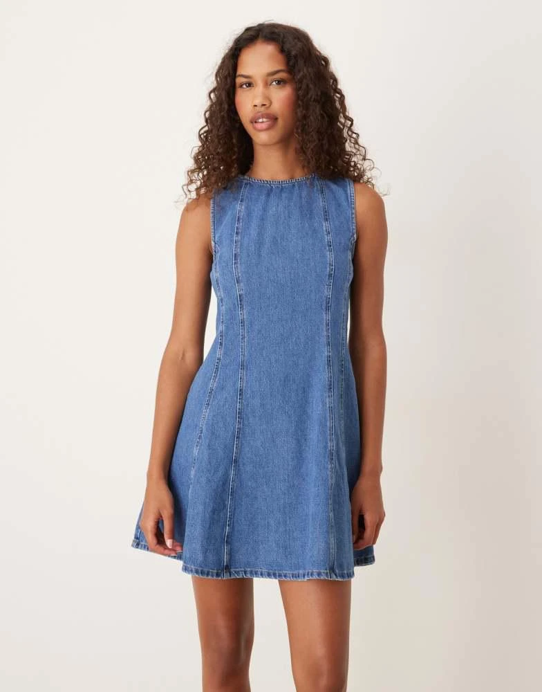 Shop Denim Boatneck Mini Dress on Sale at BeyondStyle  Get 44% Off Denim  Boatneck Mini Dress with Limited-Time Flash Deals, Exclusive Discounts, and  Special Offers. Enjoy Unbeatable Savings on Denim Boatneck