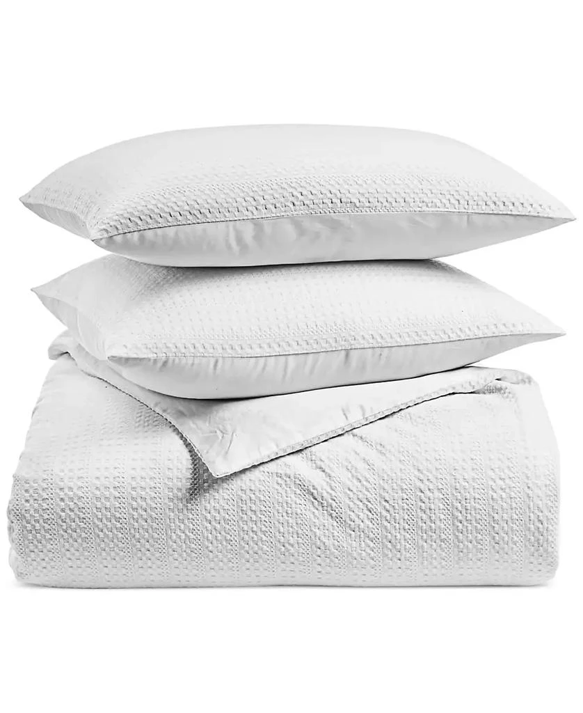 Charter Club Last Act! Waffle Stripe 2-Pc. Duvet Cover Set, Twin, Exclusively at Macy’s 3