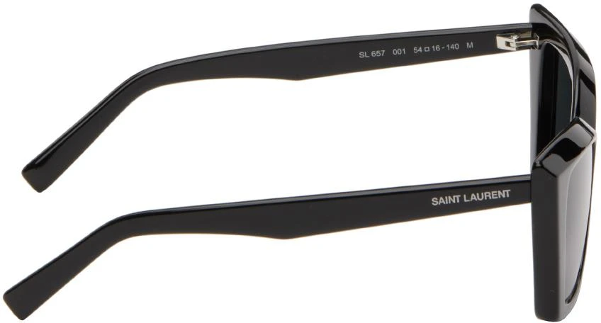 Yves Saint Laurent Black SL 657 New Wave Sunglasses 2