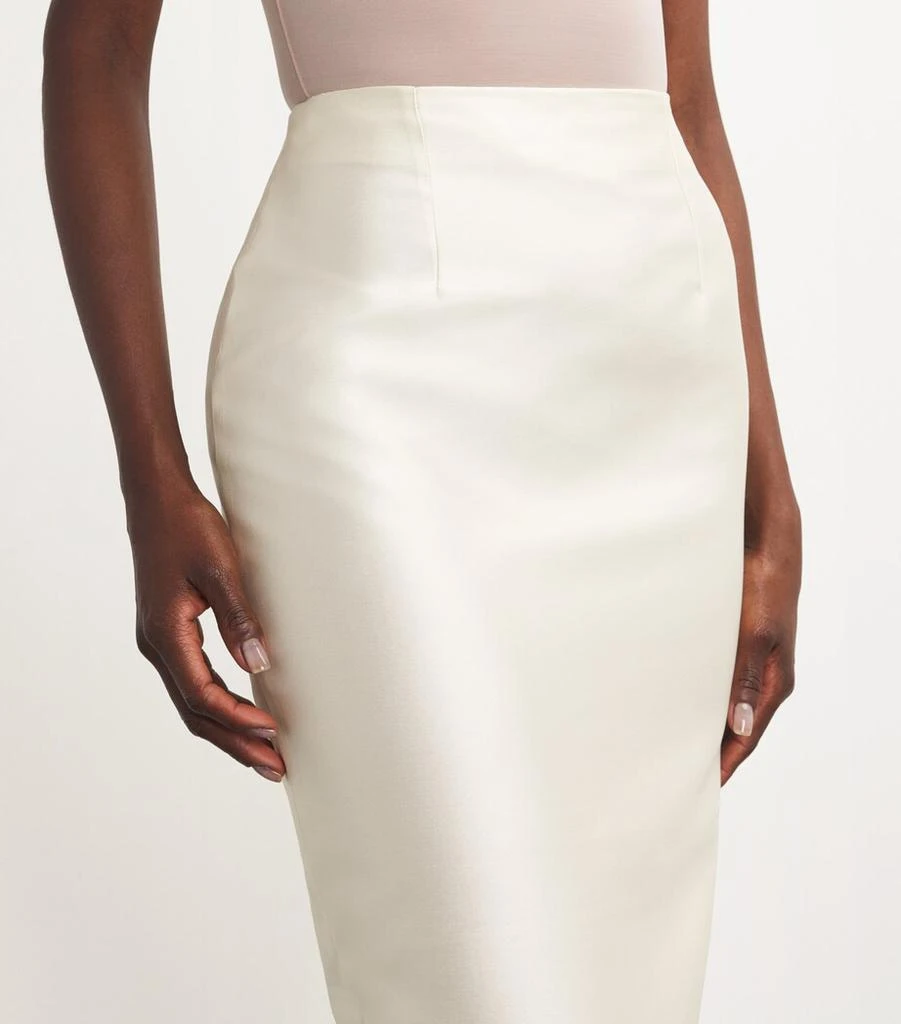 Sandra Mansour Satin Essence Maxi Skirt 6