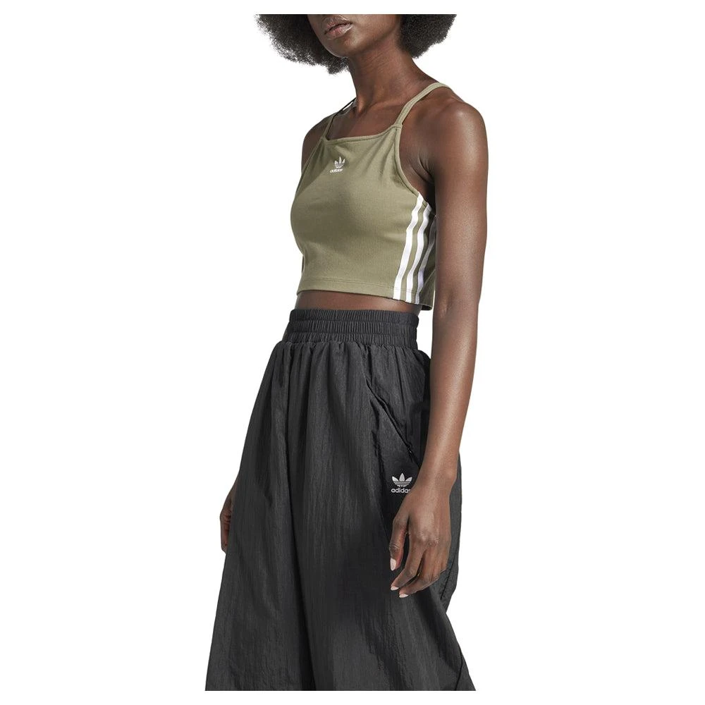 Adidas Adicolor Cropped Square Neck Tank Top