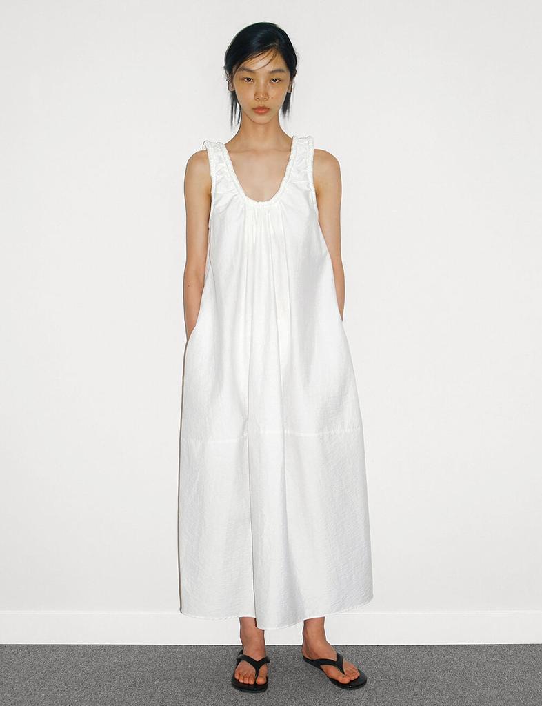 Pixie Market White Puff Dress -PREORDER