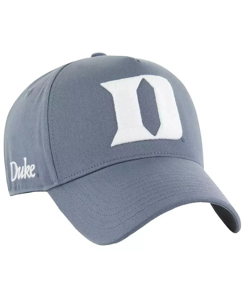 47 Brand Men's Gray Duke Blue Devils Foundation Offside Adjustable Hat 1