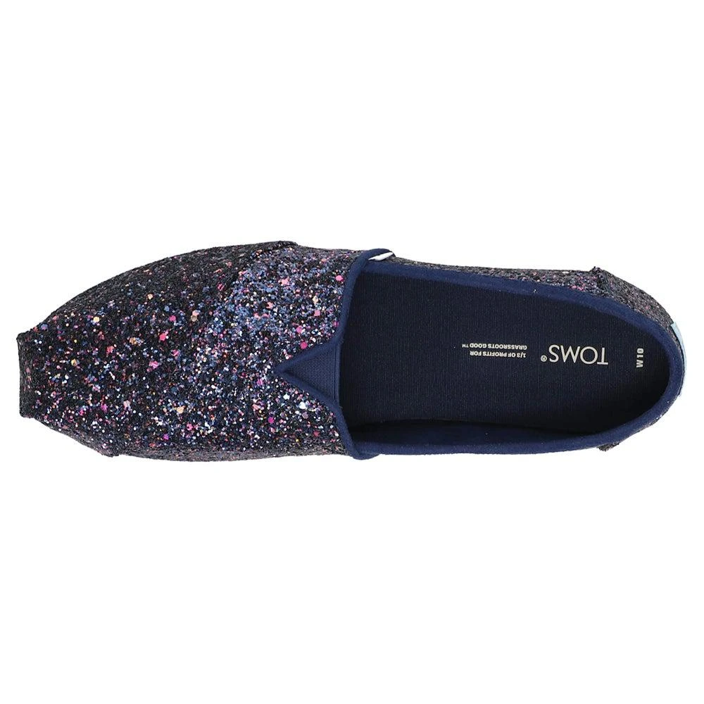 TOMS Alpargata Glitter Slip On Flats 4