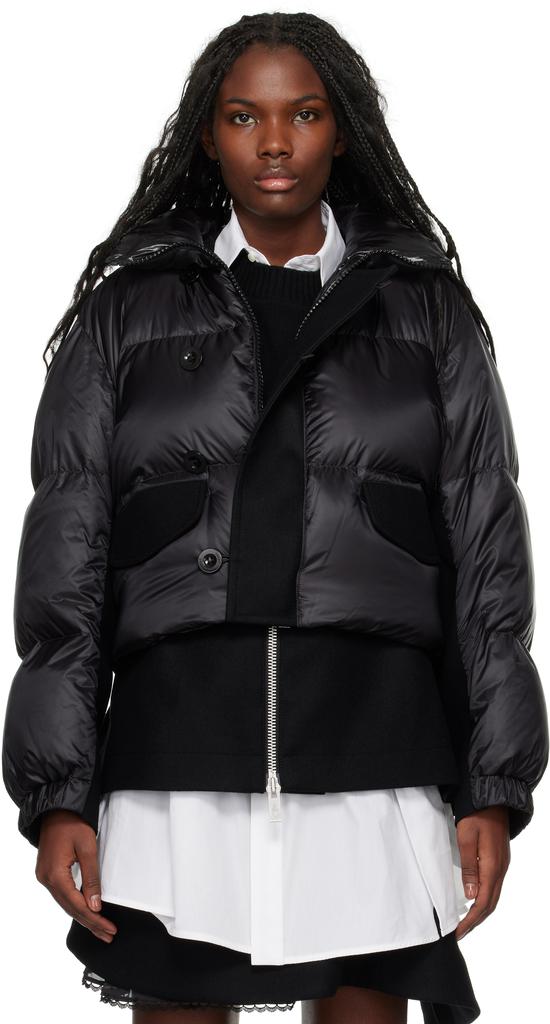 sacai Puffer Jacket ブラック サイズ1 0400023064386?wid=900