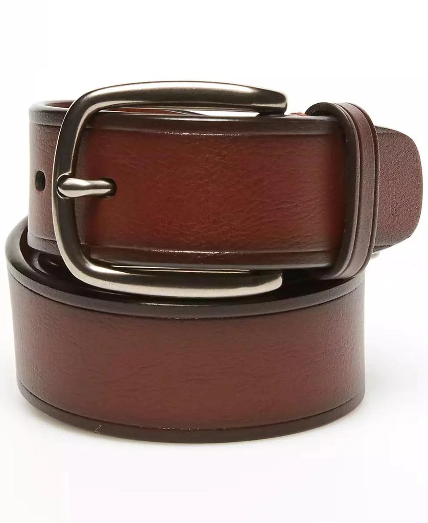 Original Penguin Men
s Faux Leather Triple-Stitch Casual Belt 1