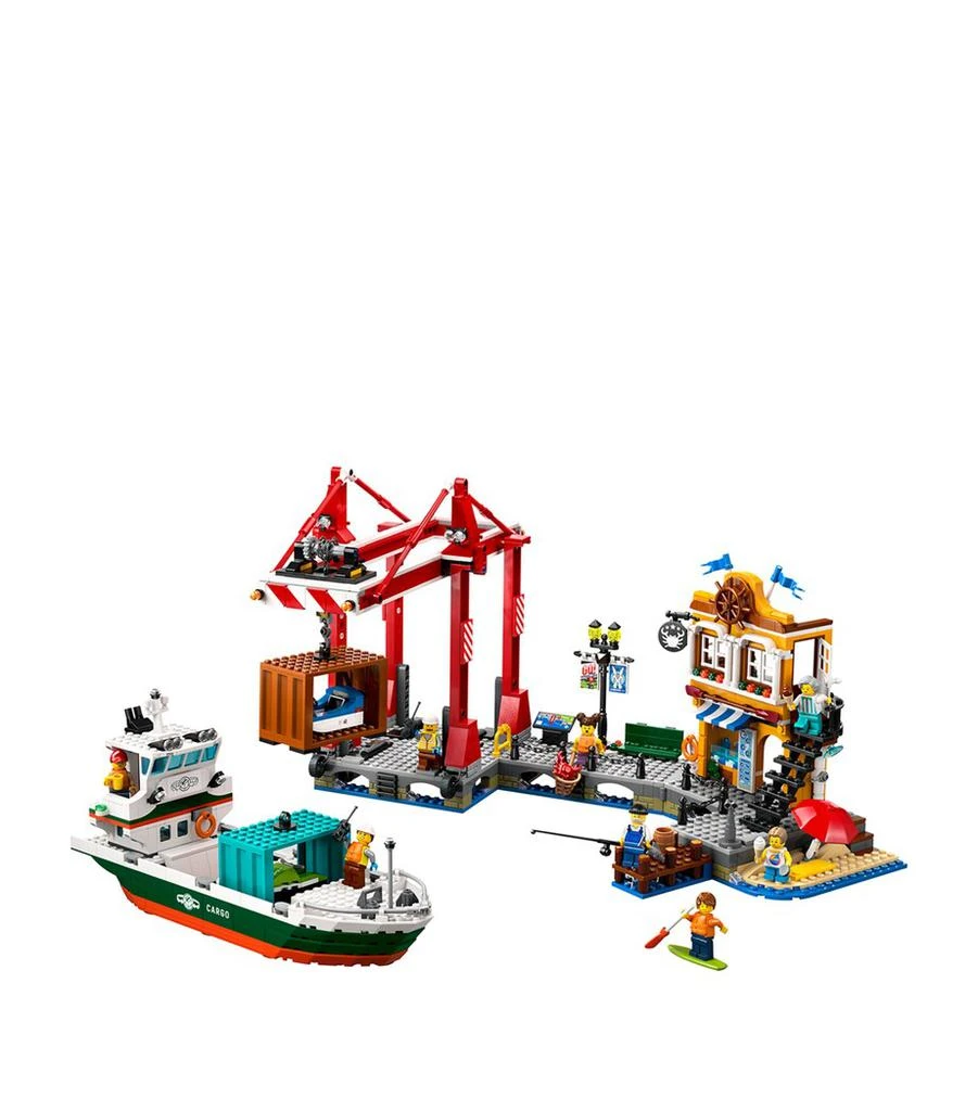 LEGO City Seaside Harbour with Cargo Ship 60422 2