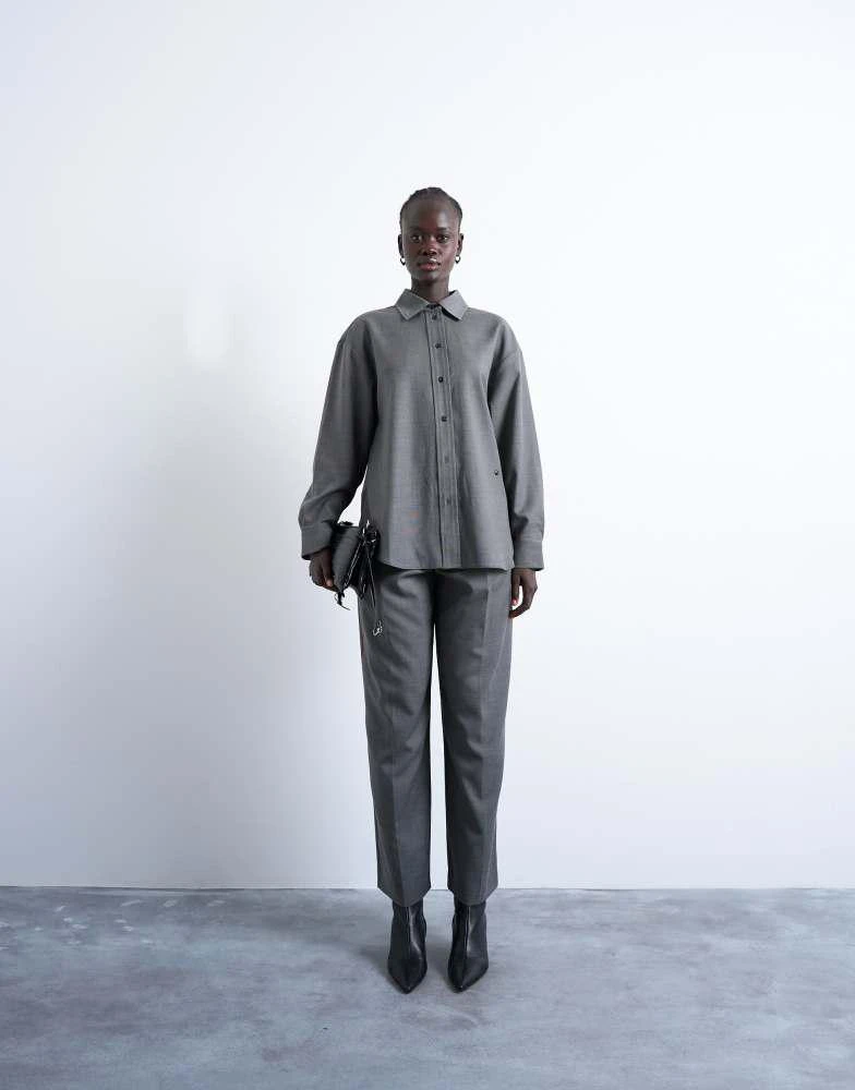 Topshop co ord oversized asymmetric tailored shirt in grey On Sale Now with Up to 40% Off | Discover Exclusive Deals & Savings at BeyondStyle Authentic Topshop Home|women with Limited-Time Topshop co ord oversized asymmetric tailored shirt in grey On Sale Now with Up to 40% Off | Discover Exclusive Deals & Savings at BeyondStyle Authentic Topshop Home|women with Limited-Time