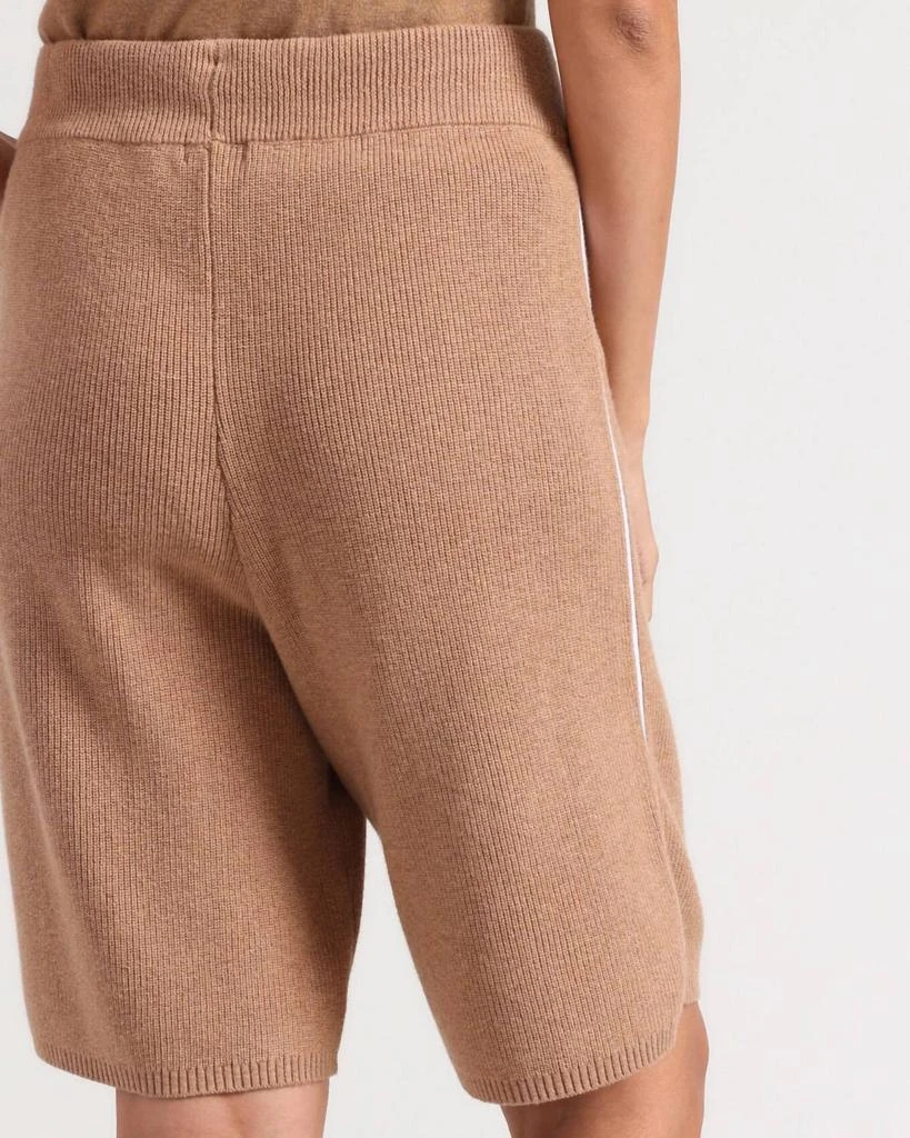 Minnie Rose Cotton Cashmere Baby Shaker Basketball Short In Camel 3